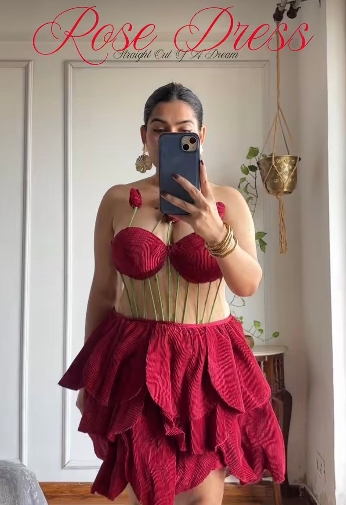 Rose Bloom Corset dress