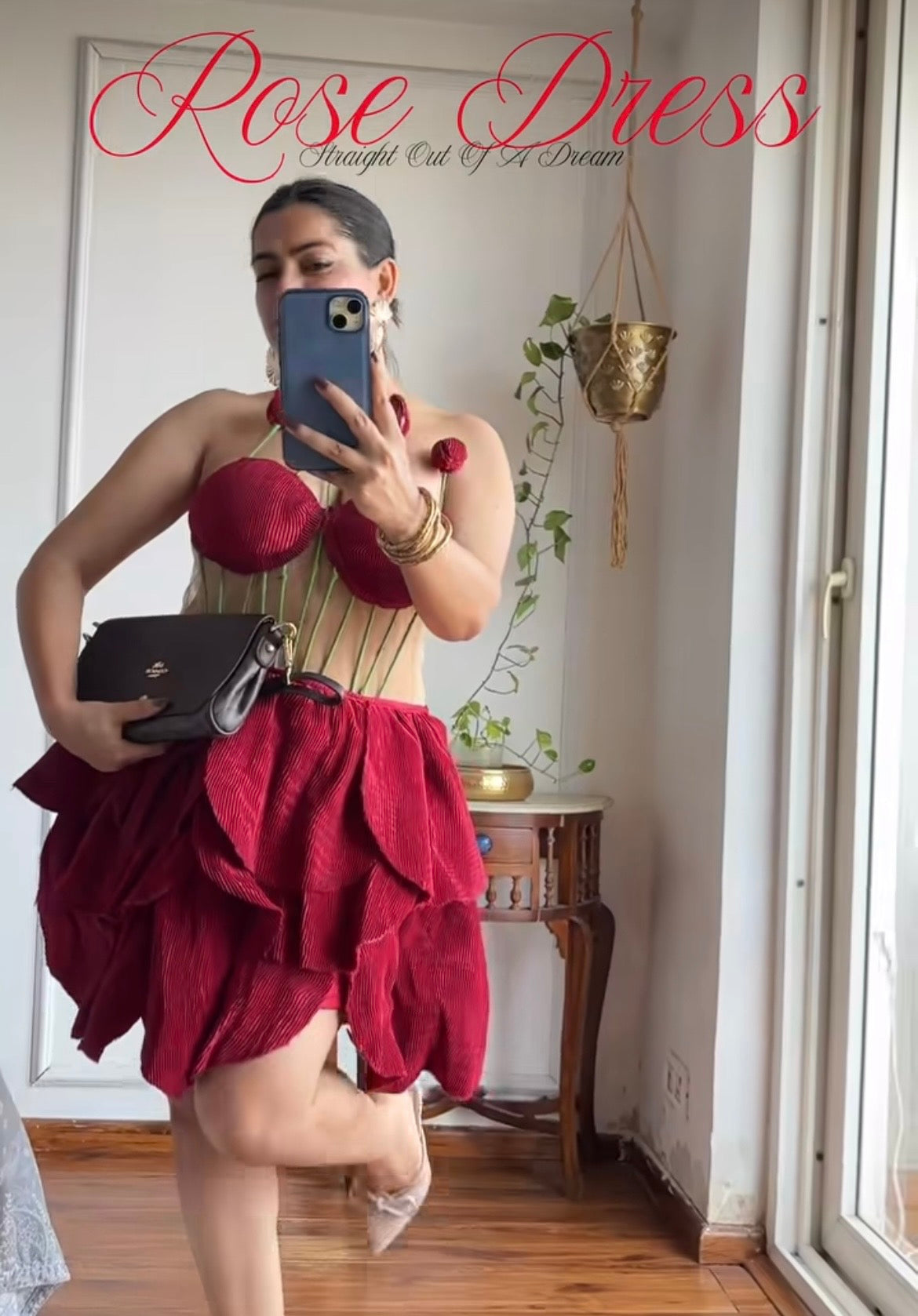 Rose Bloom Corset dress